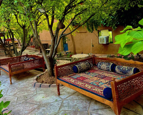 مجتمع گردشگری حوض دال زاگرس یاسوج فضای محوطه