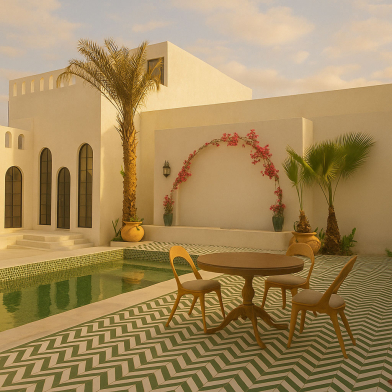 اقامتگاه سنتی ماژان قشم نمای بیرونی