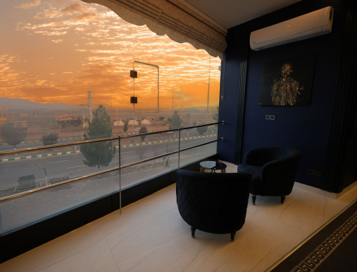 هتل آرین جلفا محوطه داخلی