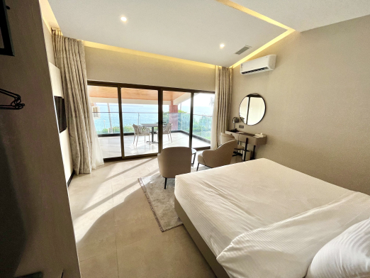 مجتمع گردشگری دهکده ساحلی ماکان چابهار سوئیت استاندارد بالکن‌دار