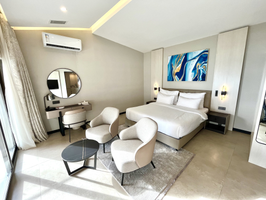 مجتمع گردشگری دهکده ساحلی ماکان چابهار سوئیت استاندارد بالکن‌دار