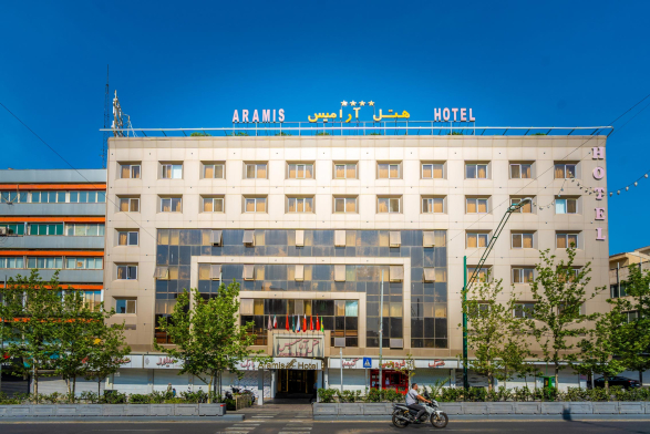 هتل آرامیس تهران نمای بیرونی هتل آرامیس تهران نمای بیرونی