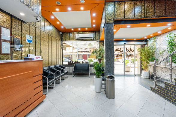 هتل ایران اهواز سالن پذیرش هتل ایران اهواز سالن پذیرش