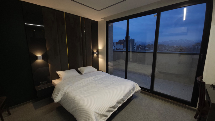 هتل دیبا شهر کرد فضای داخلی اتاق‌ها