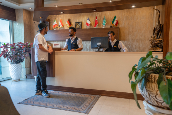 هتل آپارتمان کارن رامسر لابی