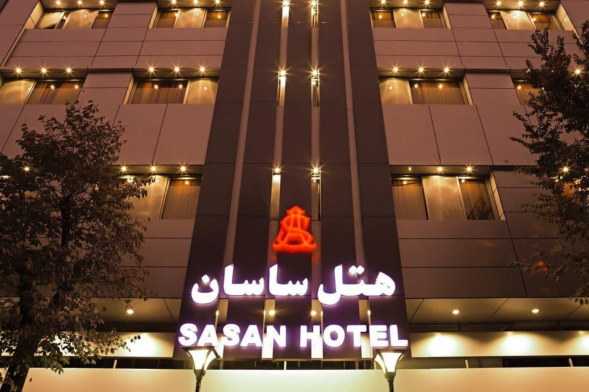 هتل ساسان شیراز نمای بیرونی