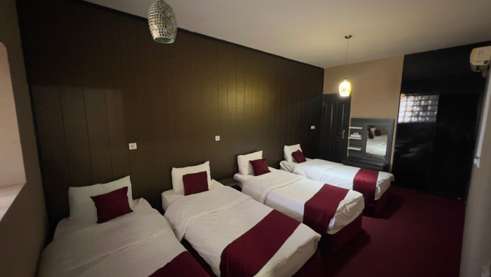 هتل پرواز بندربوشهر فضای داخلی اتاق‌ها