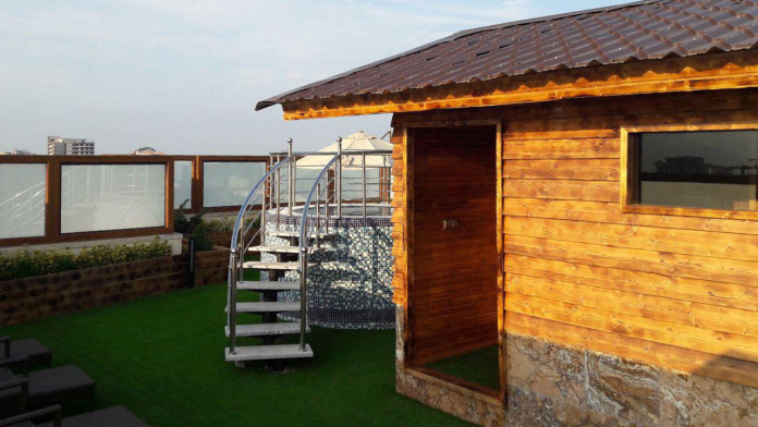 هتل آپارتمان متین ترنج رامسر فضای بیرونی هتل 4