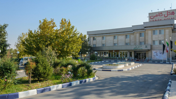 هتل ثامن مشهد نمای بیرونی