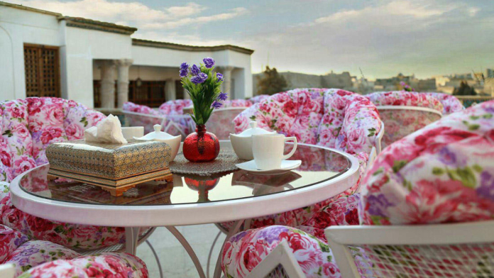 اقامتگاه سنتی ایروانی اصفهان قضای داخلی اقامتگاه 4