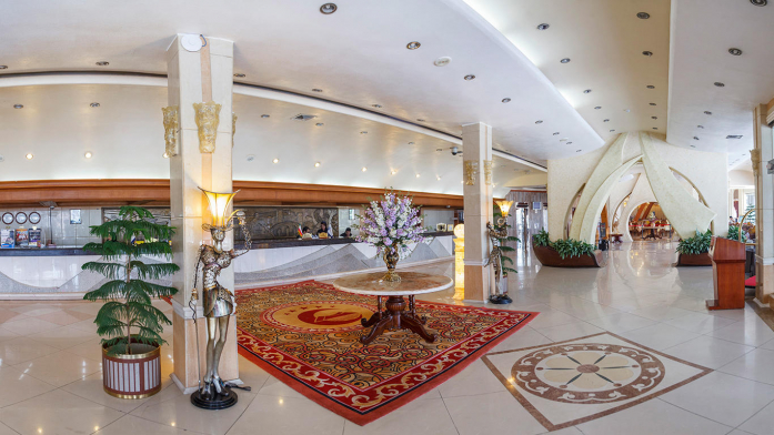 هتل پارمیس کیش لابی 1 هتل پارمیس کیش لابی 1