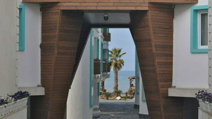 هتل آپارتمان باروژ تنکابن فضای بیرونی هتل آپارتمان 2