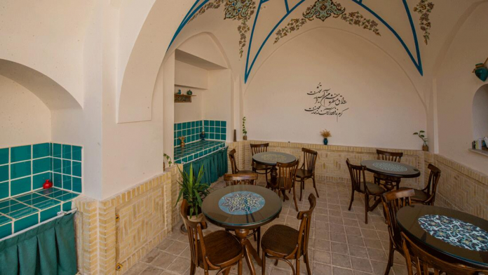 اقامتگاه بومگردی ملک کاشان کافی شاپ اقامتگاه بومگردی ملک کاشان کافی شاپ