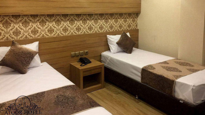 هتل آتور مشهد اتاق دو تخته تویین هتل آتور مشهد اتاق دو تخته تویین