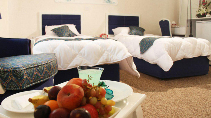 هتل آرامش اهواز اتاق دو تخته تویین 2 هتل آرامش اهواز اتاق دو تخته تویین 2