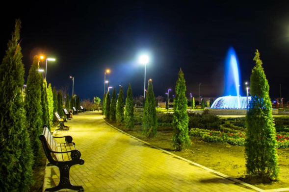 هتل یاس بندر انزلی نمای محوطه هتل 2