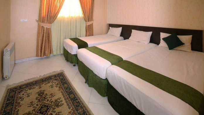 هتل آپارتمان درسا مشهد اتاق سه تخته