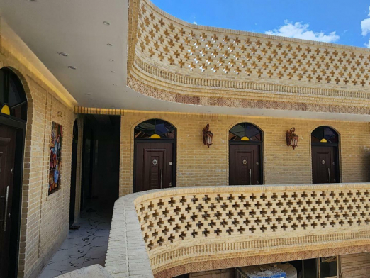 مهمانسرا نارنجستان شیراز فضای داخلی 2 مهمانسرا نارنجستان شیراز فضای داخلی 2