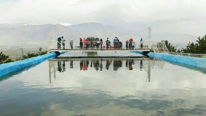 مجتمع گردشگری خورشید دماوند فضای بیرونی مجتمع