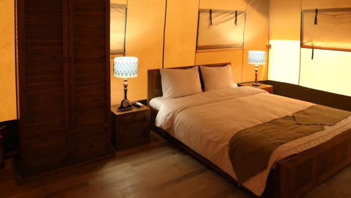 مجتمع گردشگری اکو کمپ ستاره لوت کرمان اتاق دو تخته دابل