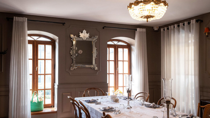 اقامتگاه سنتی نظامیه تهران اتاق غذا خوری اقامتگاه سنتی نظامیه تهران اتاق غذا خوری