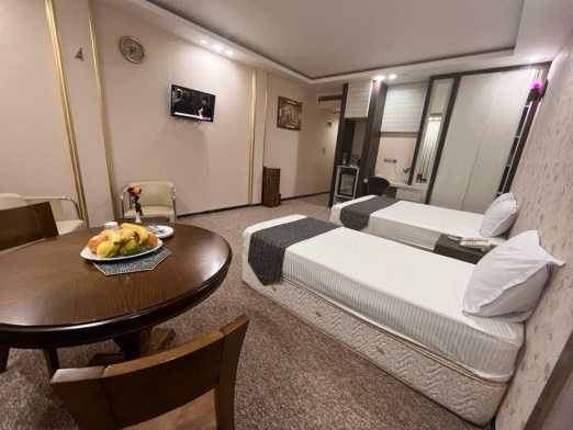 هتل مهربد فیروزه یزد اتاق دو تخته تویین 1 هتل مهربد فیروزه یزد اتاق دو تخته تویین 1