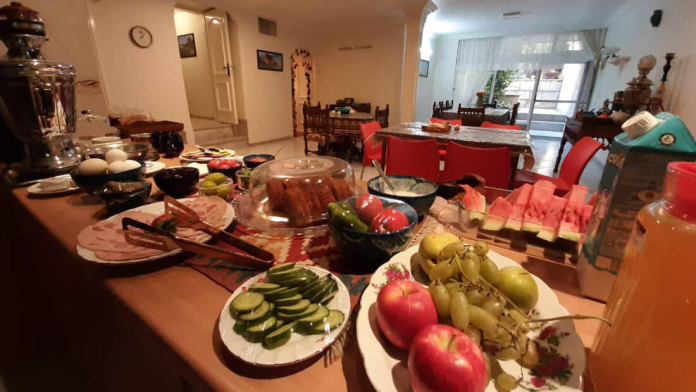 خانه مسافر سرای دربکوشک اصفهان فضای داخلی خانه مسافر 1