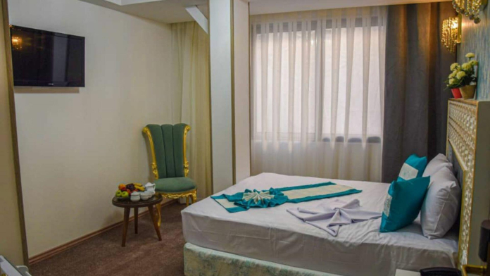 هتل آپارتمان گوهر مشهد اتاق دوتخته دابل 2 هتل آپارتمان گوهر مشهد اتاق دوتخته دابل 2