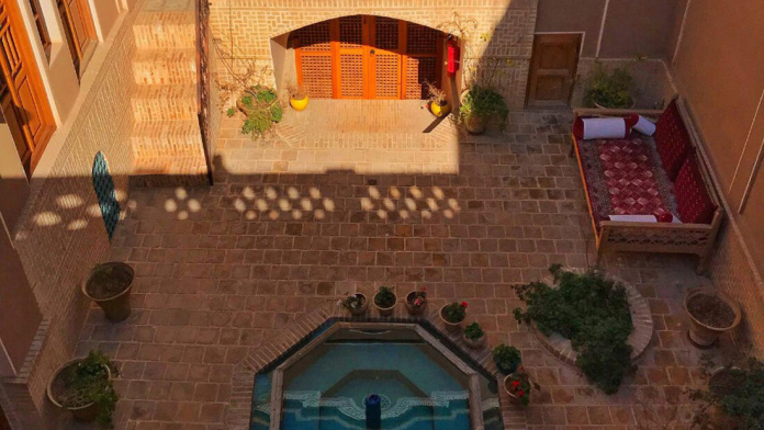 اقامتگاه سنتی ماهور کاشان فضای داخلی اقامتگاه 3