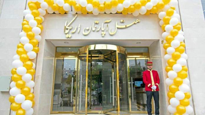 هتل آپارتمان اریکا مشهد نمای بیرونی هتل آپارتمان اریکا مشهد نمای بیرونی