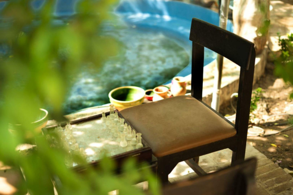 اقامتگاه بومگردی کاراکال یزد فضای داخلی 3 اقامتگاه بومگردی کاراکال یزد فضای داخلی 3