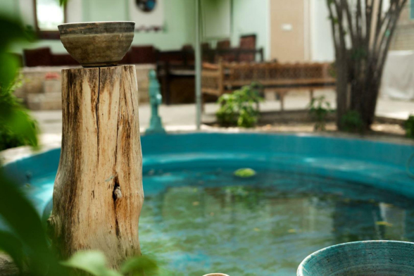 اقامتگاه بومگردی کاراکال یزد فضای داخلی 4 اقامتگاه بومگردی کاراکال یزد فضای داخلی 4