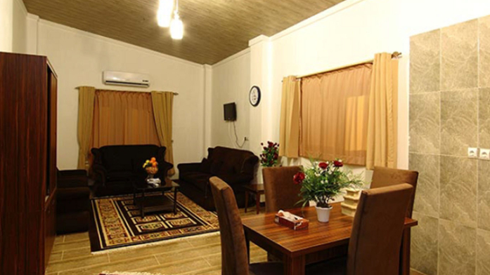 متل بهشت افرا بابلسر فضای داخلی ویلا ها