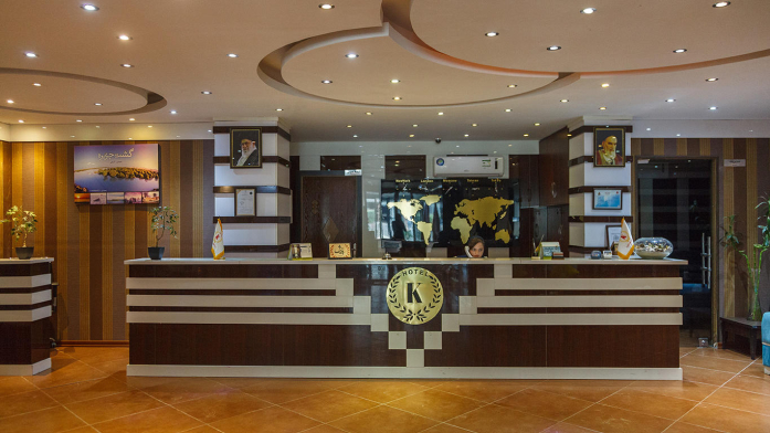 هتل کیمیا 4 قشم پذیرش هتل کیمیا 4 قشم پذیرش