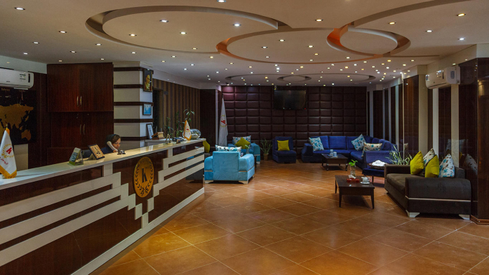 هتل کیمیا 4 قشم لابی 1 هتل کیمیا 4 قشم لابی 1