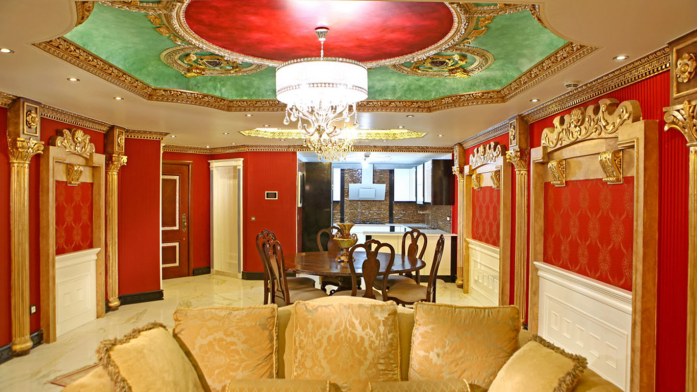فضای داخلی هتل قو الماس خاورمیانه