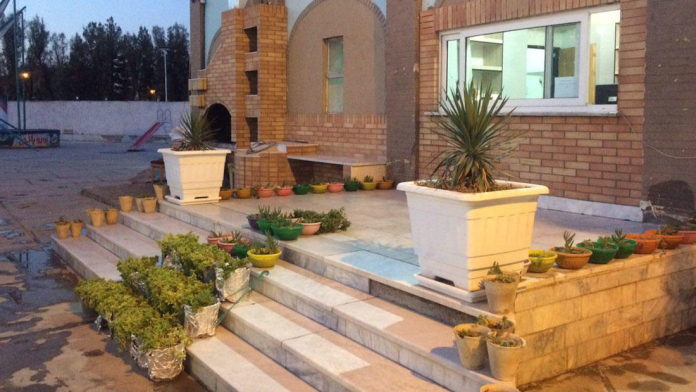 هتل جهانگردی زاهدان فضای بیرونی هتل 1