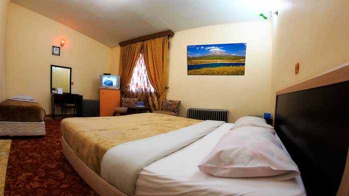 هتل جهانگردی خلخال اتاق دو تخته تویین