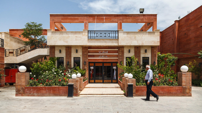 هتل خانه رز کاشان رستوران 1 هتل خانه رز کاشان رستوران 1