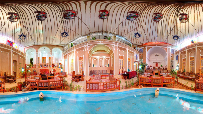 هتل حاج ملک میبد فضای داخلی هتل 2