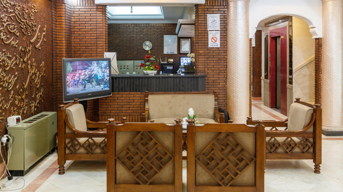 هتل آپارتمان سمرقند مشهد لابی