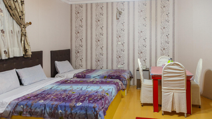 هتل آسمان قشم اتاق سه تخته