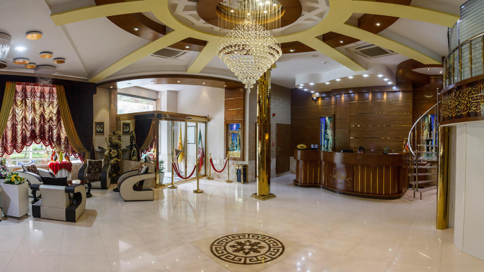 هتل آپارتمان تاج مشهد لابی 1