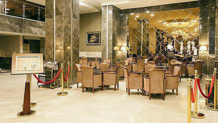 هتل ایران زمین مشهد لابی