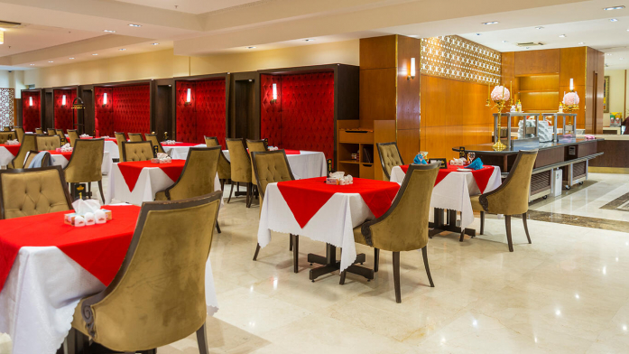 هتل نگین پاسارگاد مشهد رستوران هتل نگین پاسارگاد مشهد رستوران