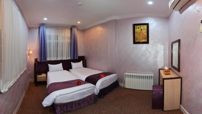 هتل آپارتمان قصر آیدین مشهد اتاق دو تخته تویین 1 هتل آپارتمان قصر آیدین مشهد اتاق دو تخته تویین 1