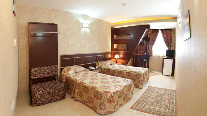 هتل صابر مشهد اتاق دو تخته تویین