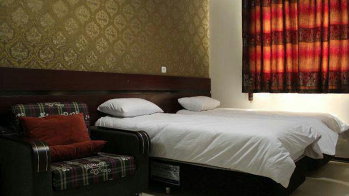 هتل آپارتمان فاخر مشهد اتاق دو تخته تویین 1