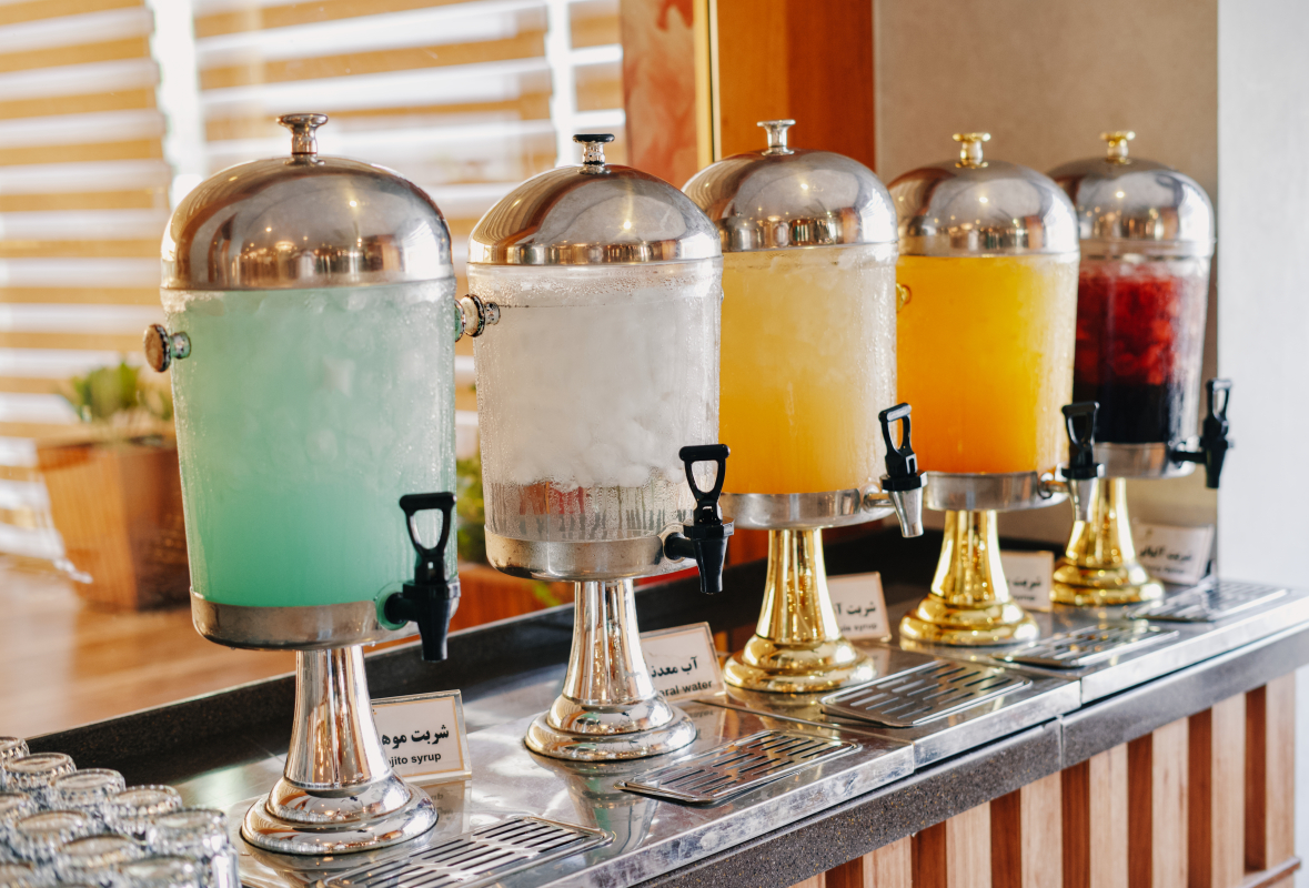 هتل کوروش کیش سالن صبحانه