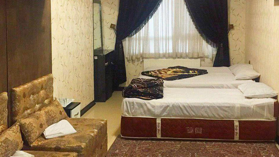 هتل آتوسا مشهد اتاق سه تخته